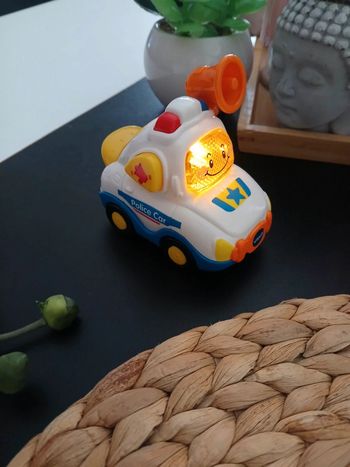 Vtech Voiture de police Interactive tutut bolide🌿🎁