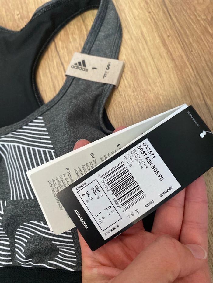 Brassière sport adidas femme S - photo numéro 4