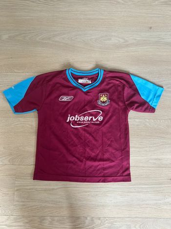 Maillot enfant vintage West Ham United 8 ans (Reebok)