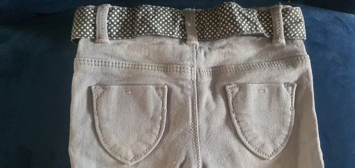 Jean okaidi 9 mois gris - photo numéro 5