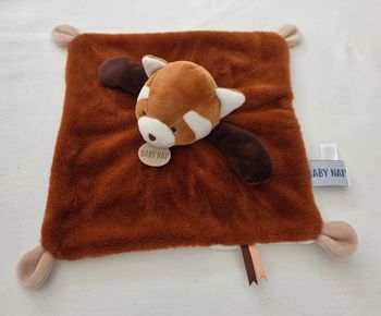 Doudou Panda mon petit panda roux - Baby Nat