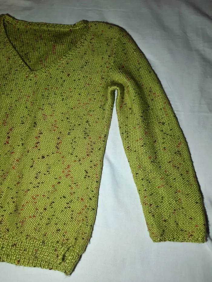 Pull brodé vintage - photo numéro 2