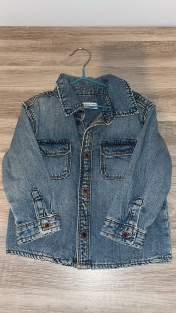 Chemise en jean bébé