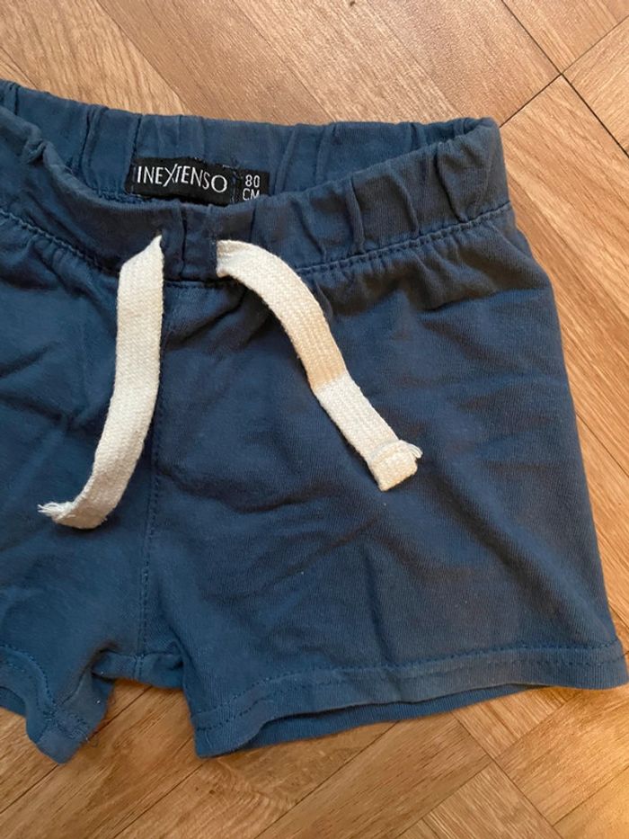 Lot de 2 short bleu taille 12 mois In Extenso - photo numéro 10