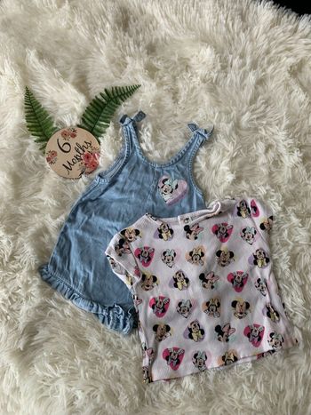 Ensemble Disney Mickey Minnie 6m été