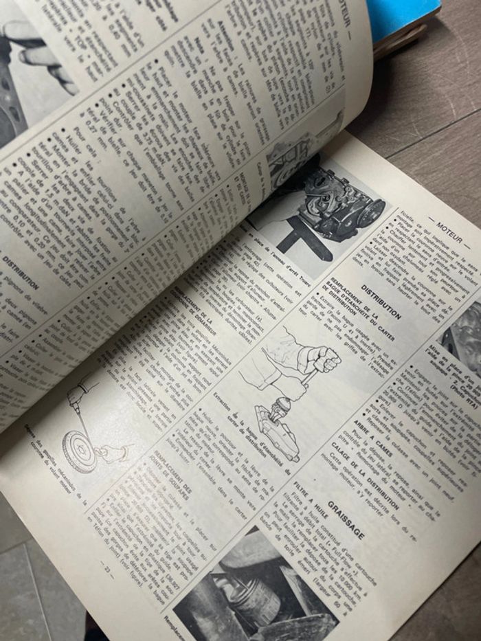 Revue technique simca Talbot 1307 1308 - photo numéro 2