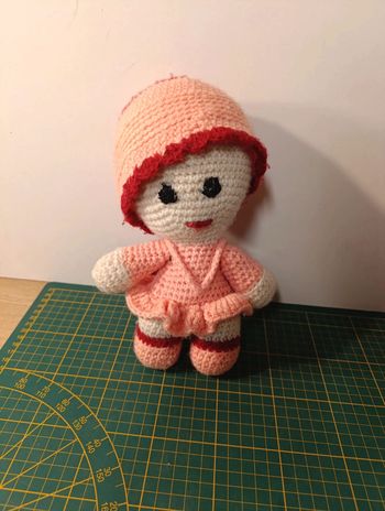 Peluche artisanale fée