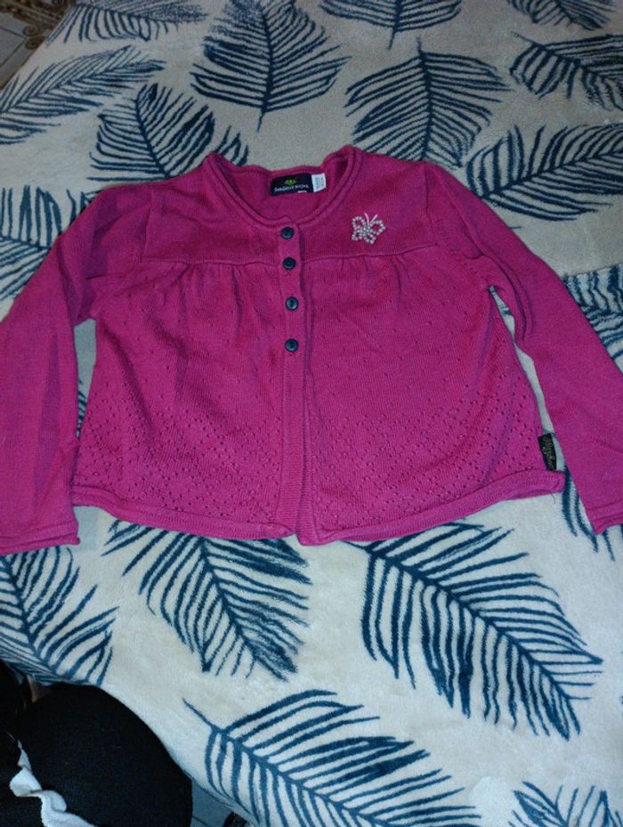 Gilet rose fuschia