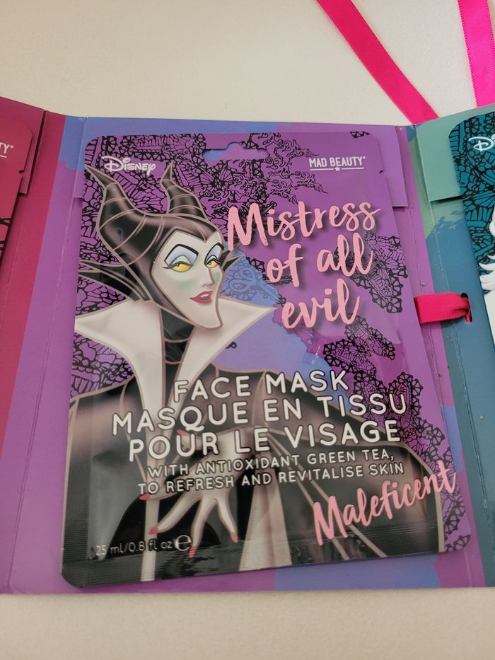 Lot 3 masques tissu Villains Disney - photo numéro 4