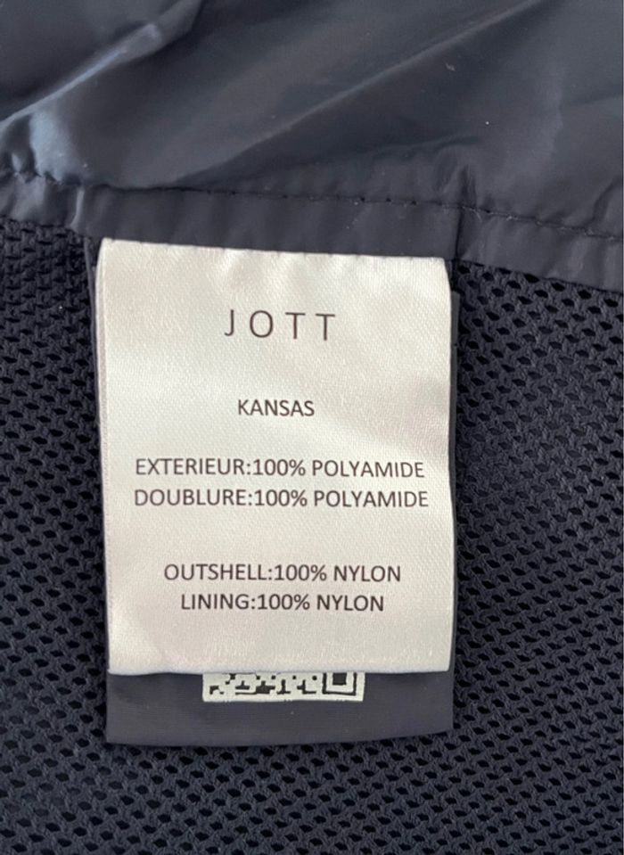 Coupe-vent/K-Way bleu marine Jott - photo numéro 7