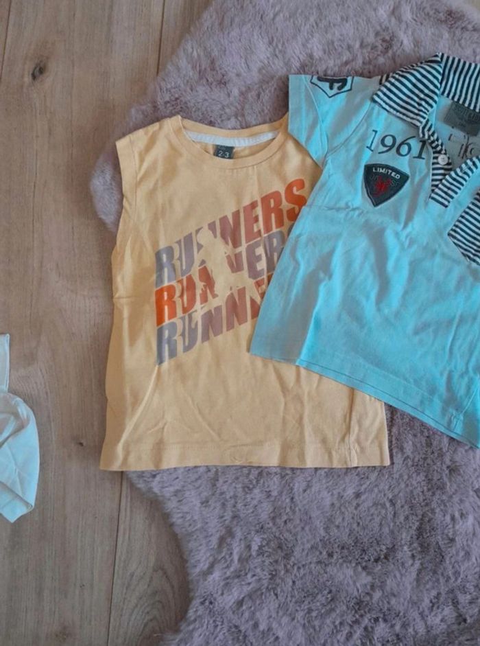 Lot polo t shirt 23 à 26 mois - photo numéro 4
