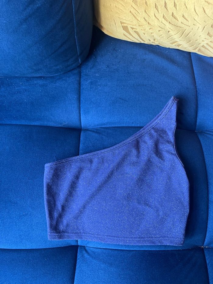 top asymétrique zara