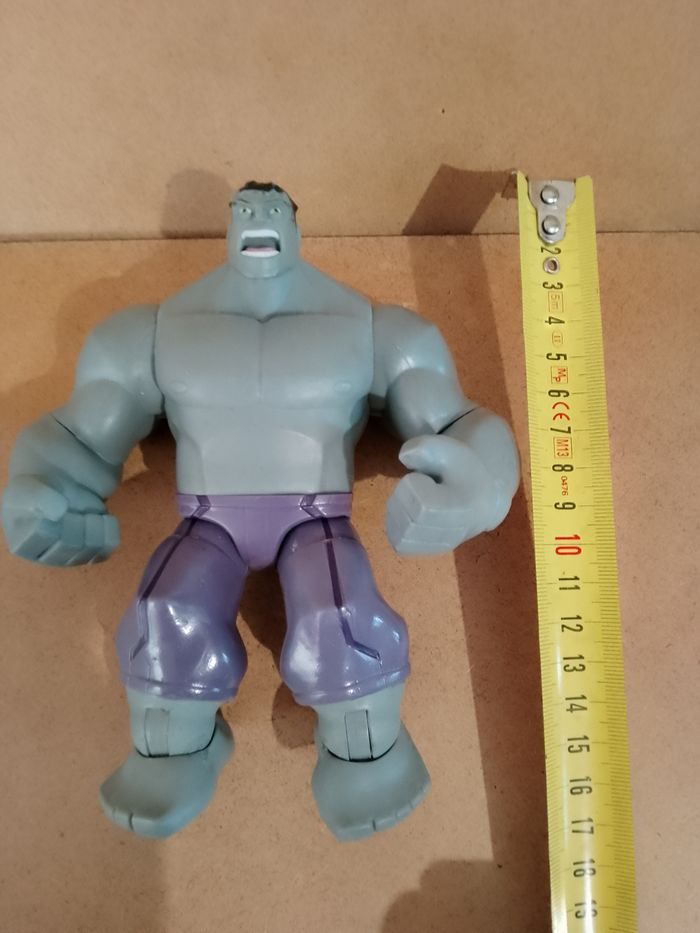 figurine articulée rare hulk gris marvel euro disney - photo numéro 8