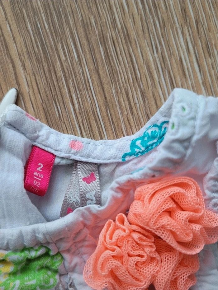 Robe été motifs fleurs Orchestra 2 ans - photo numéro 3