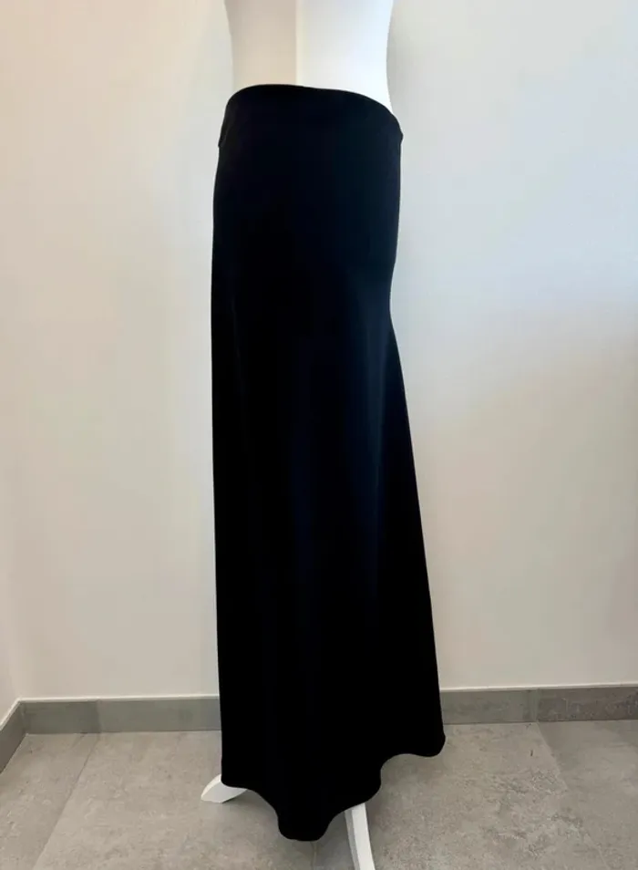 Jupe longue Gerard Darel noire taille 36 comme neuve - photo numéro 2
