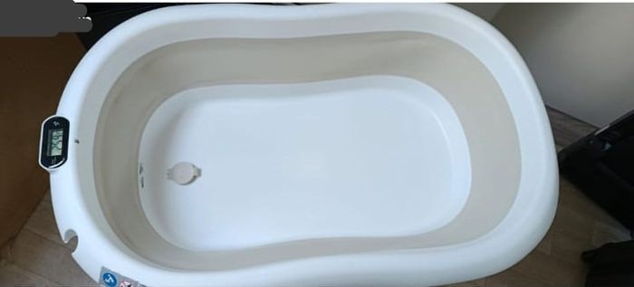 Baignoire pliable avec coussin de bain - photo numéro 4