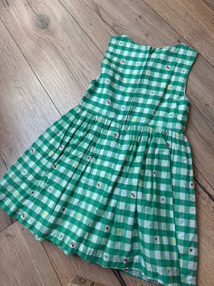 Robe à carreaux vertes thème fruits  Sergent Major - 5 ans - photo numéro 6