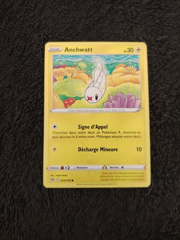 Carte Pokemon Anchwatt