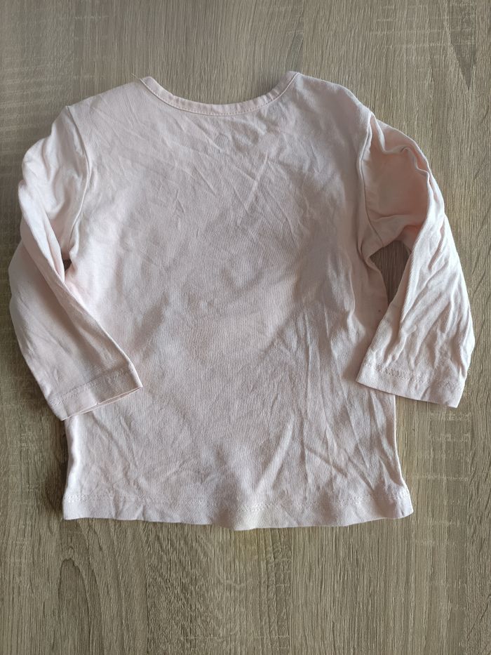 Ensemble t-shirt manches longues Z Grain de blé pantalon Zeeman bébé fille 6 mois - photo numéro 3