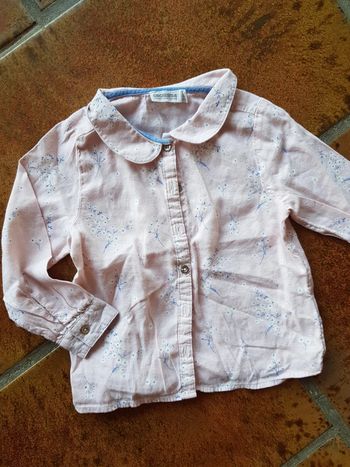 Chemise fluide orchestra fille 3ans
