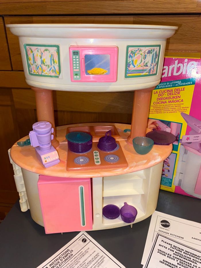 Cuisine Barbie Mattel poupee doll 1993 - photo numéro 3