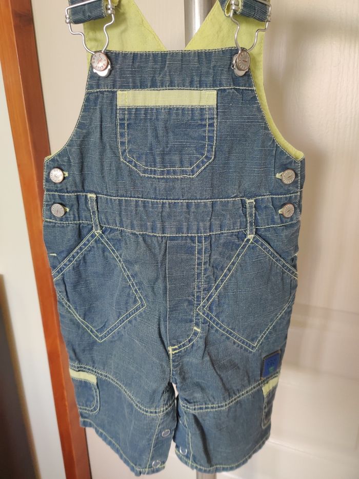 Lot de 3 salopettes 6 mois - photo numéro 2