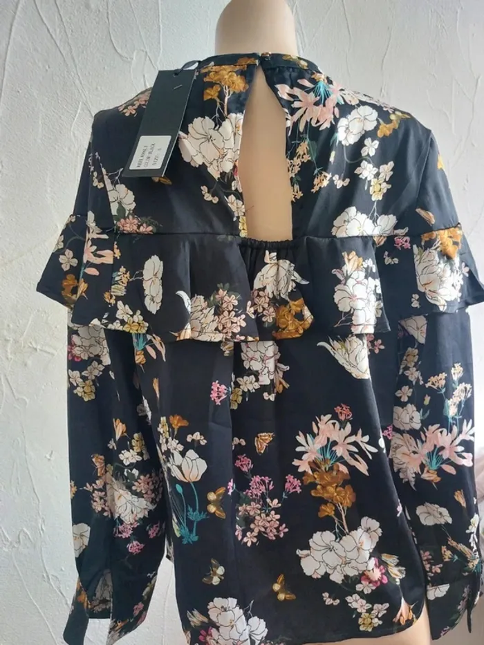 Chemisier à motif floral Taille S - photo numéro 4