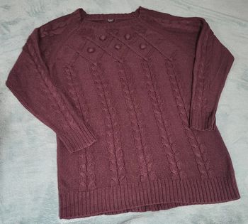 Pull Torsadé Vintage en Laine Femme 🧥 Damart - Taille 38/40