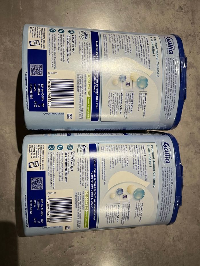 Lait gallia 2eme âge - photo numéro 2