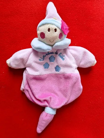Marionnette Lutin rose / bleu - Un Rêve de bébé