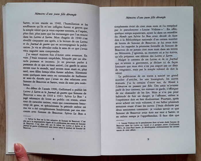 Blanca Lamblin - Mémoires d'une jeune fille dérangée - photo numéro 6