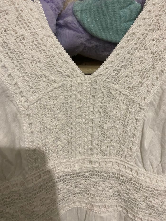 Robe bohème blanche