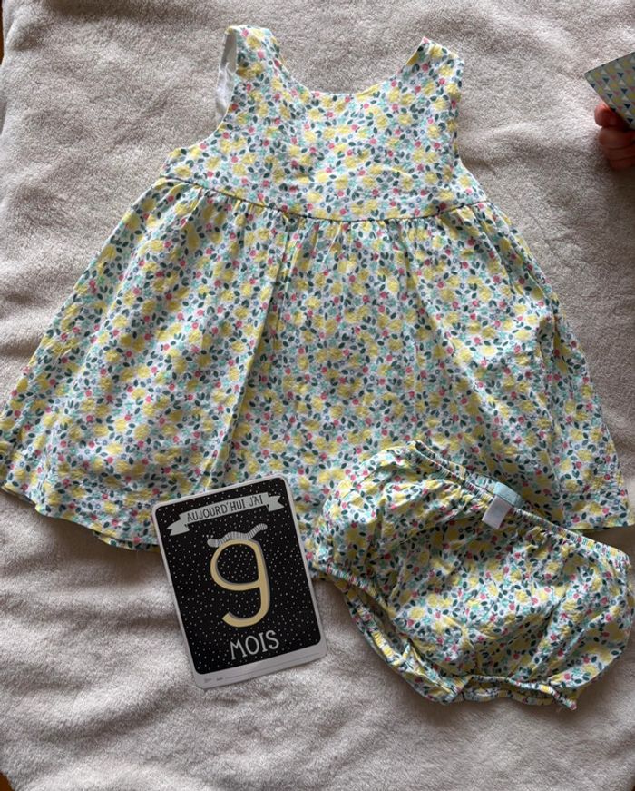 Robe fleurie obaibi