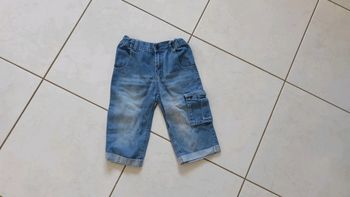 Bermuda jean garçon 10 ans V6