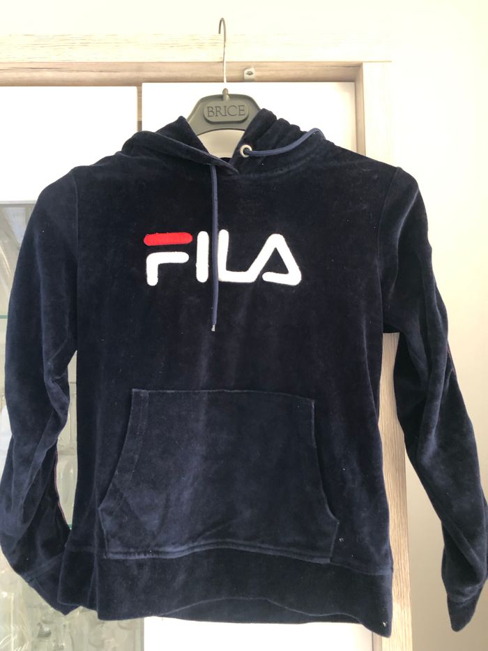 Sweat bleu fila XS