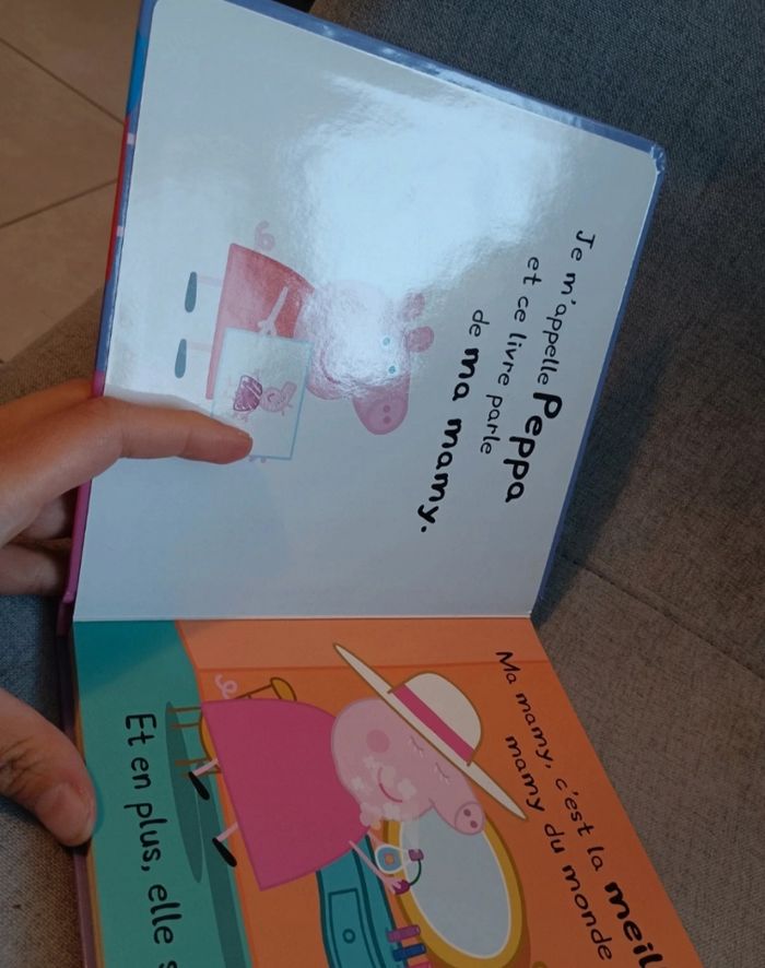 Livre cartonné Peppa pig ma mamy - photo numéro 4