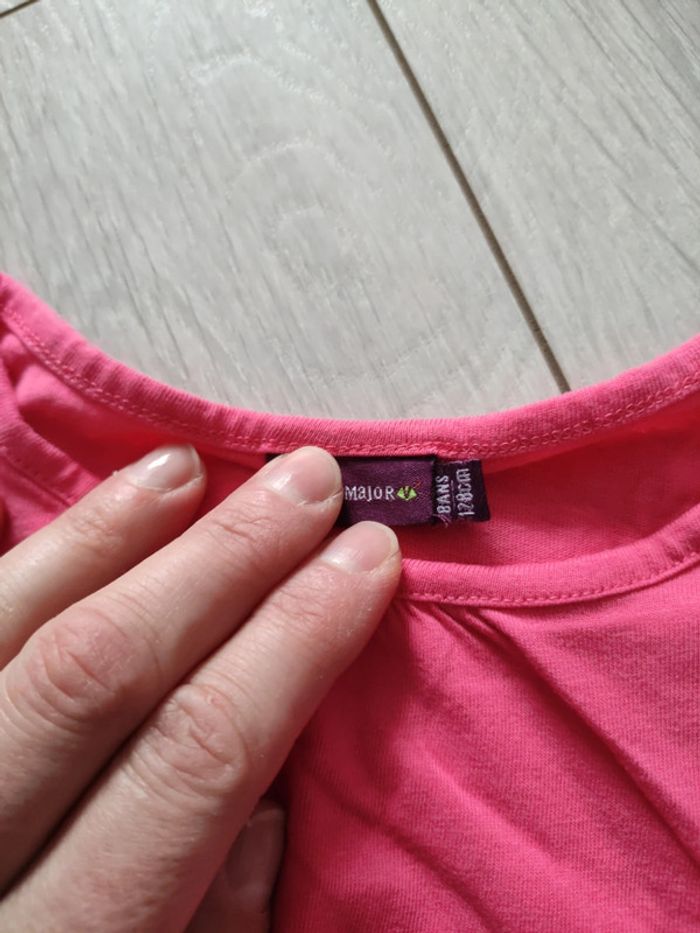 Tee shirt fille sergent major 8 ans - photo numéro 2