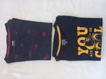 lot 2 t-shirts kiabi 4A