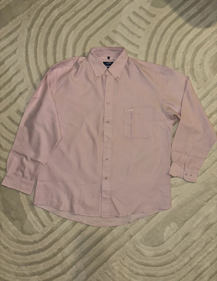 Chemise rose à rayures - photo numéro 4