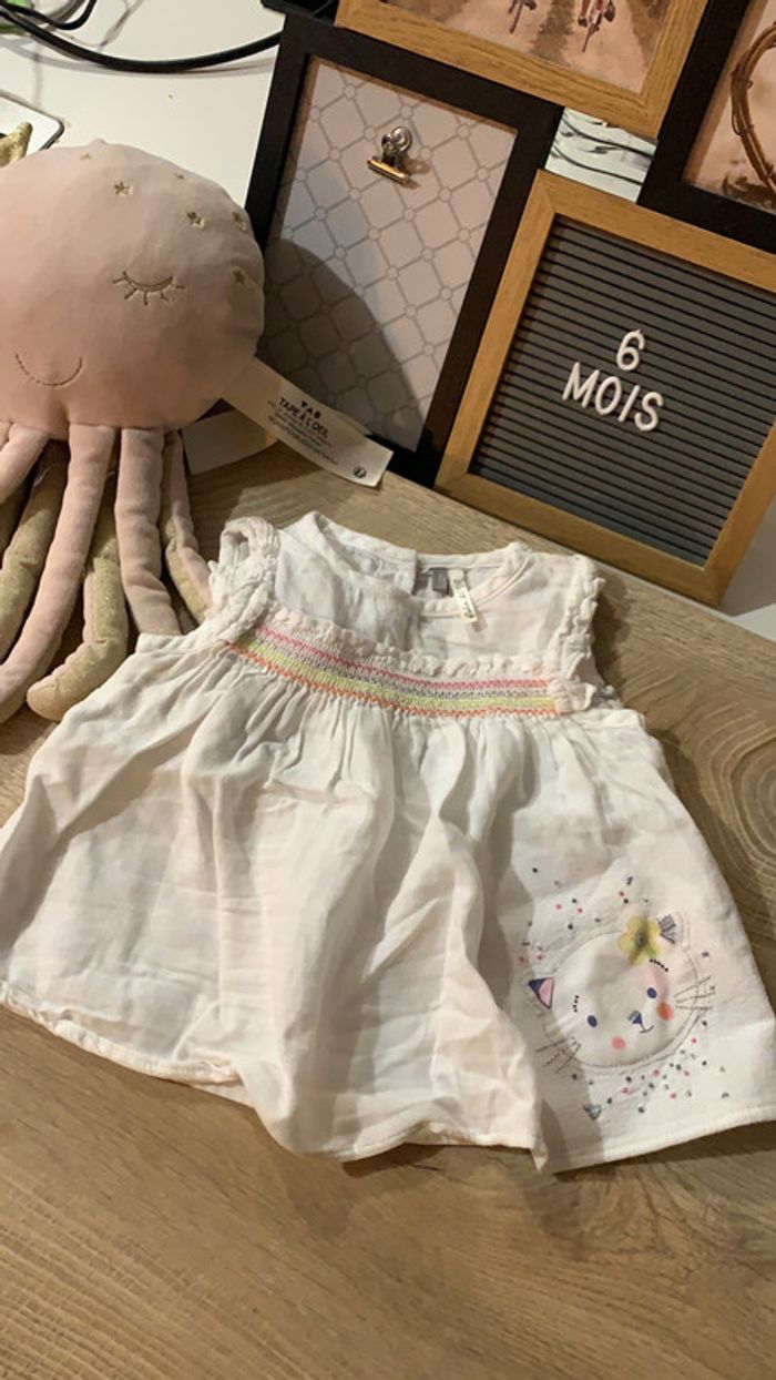 TEE shirt blouse 6 mois