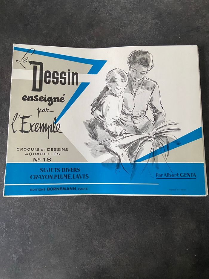 Manuel Le dessin enseigné par l’exemple par Albert Genta