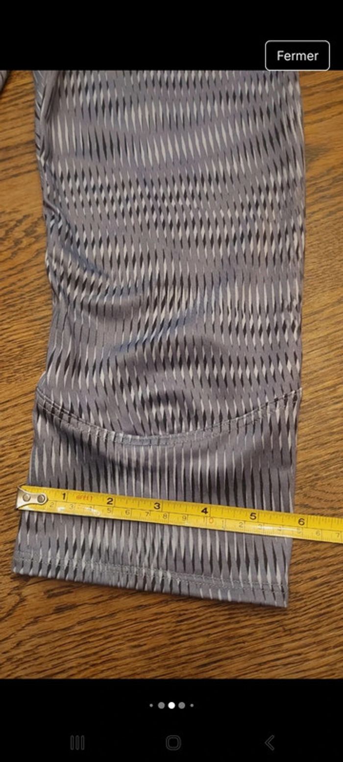 Legging Domyos Decathlon eu 42 gris/blanc - photo numéro 8