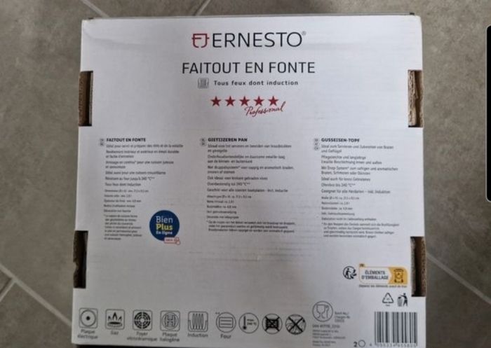 Cocotte en fonte NEUVE - photo numéro 3