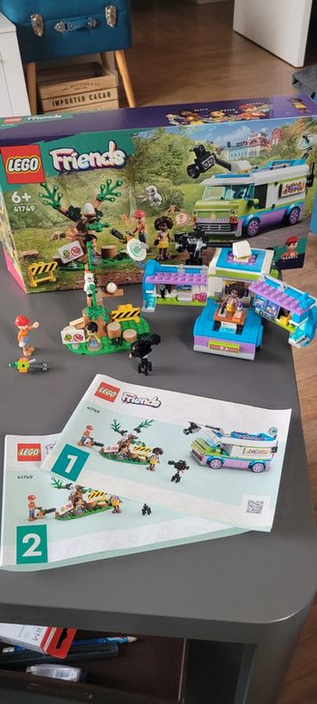 Le camion de reportage Lego Friends