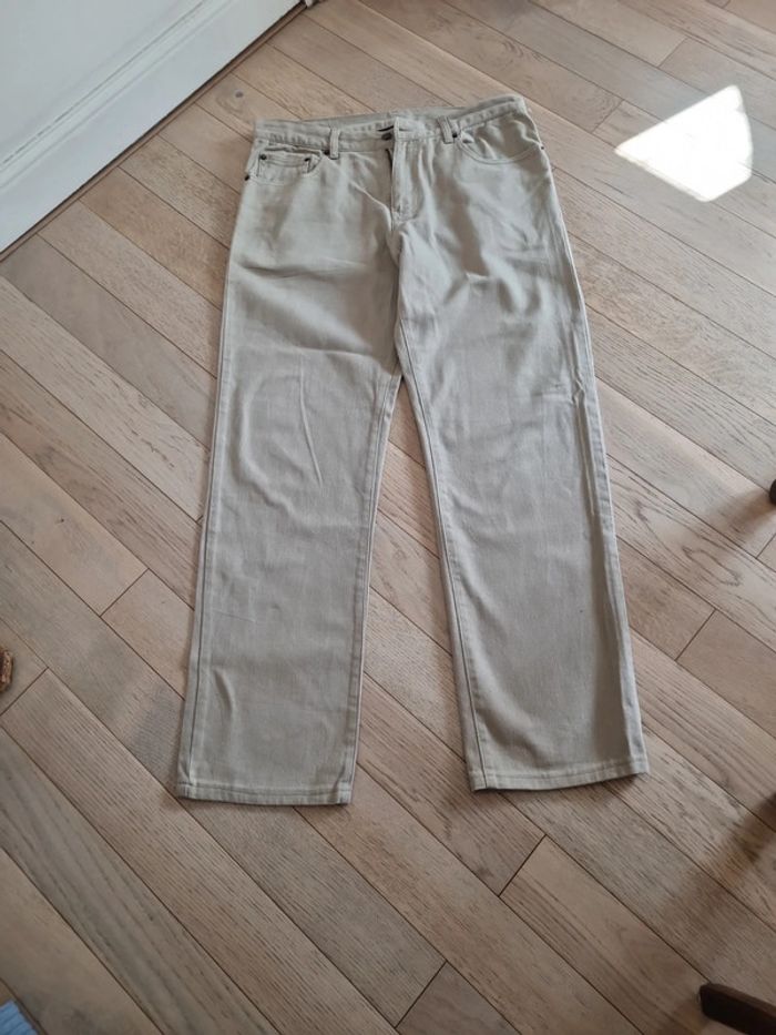 Panton homme beige 44 kiabi - photo numéro 3