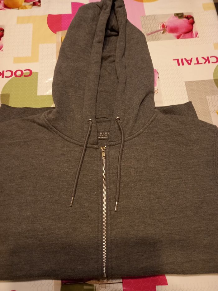 Gilet zippé capuche homme - photo numéro 2