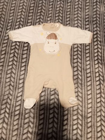 Pyjama été 1 mois kiabi