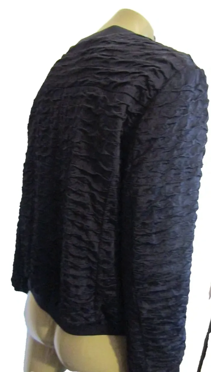 blouson perfecto sweat gilet marque h&m taille indiquée 40 peut aller a un 42 - photo numéro 6