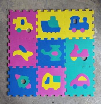 Dalle de mousse enfant