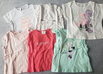 Lot de tee shirt 6 mois